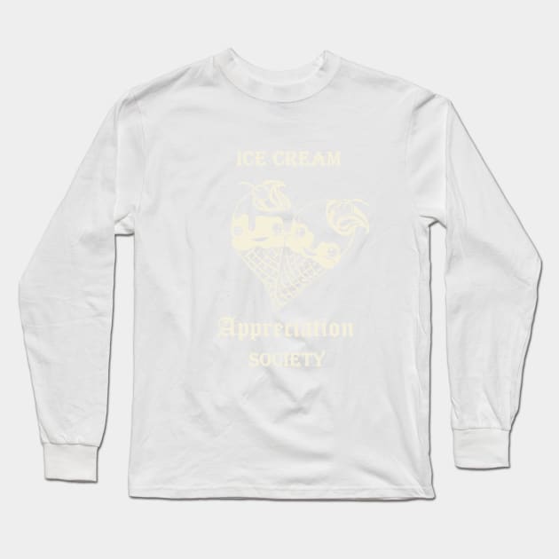 For the love of Ice cream Long Sleeve T-Shirt by SmannaTales